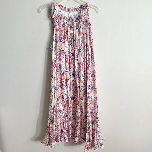 Signature Robbie Bee Summer Floral Dress in Size L